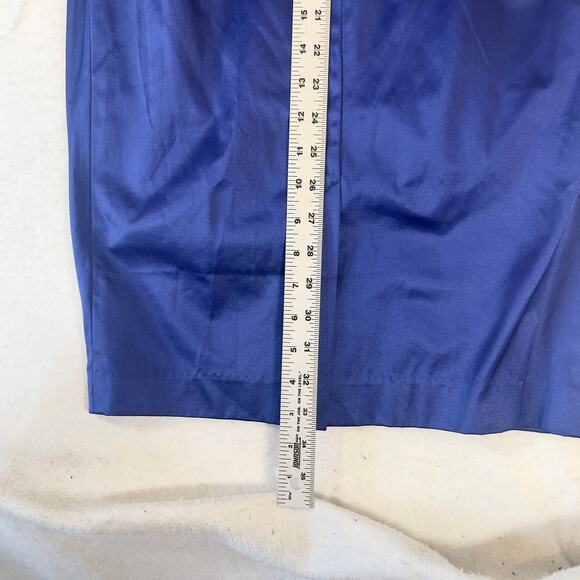 Shape FX Above the Knee Dress Woman Size 4 Royal Blue Ulimate Control Lining - Picture 12 of 16